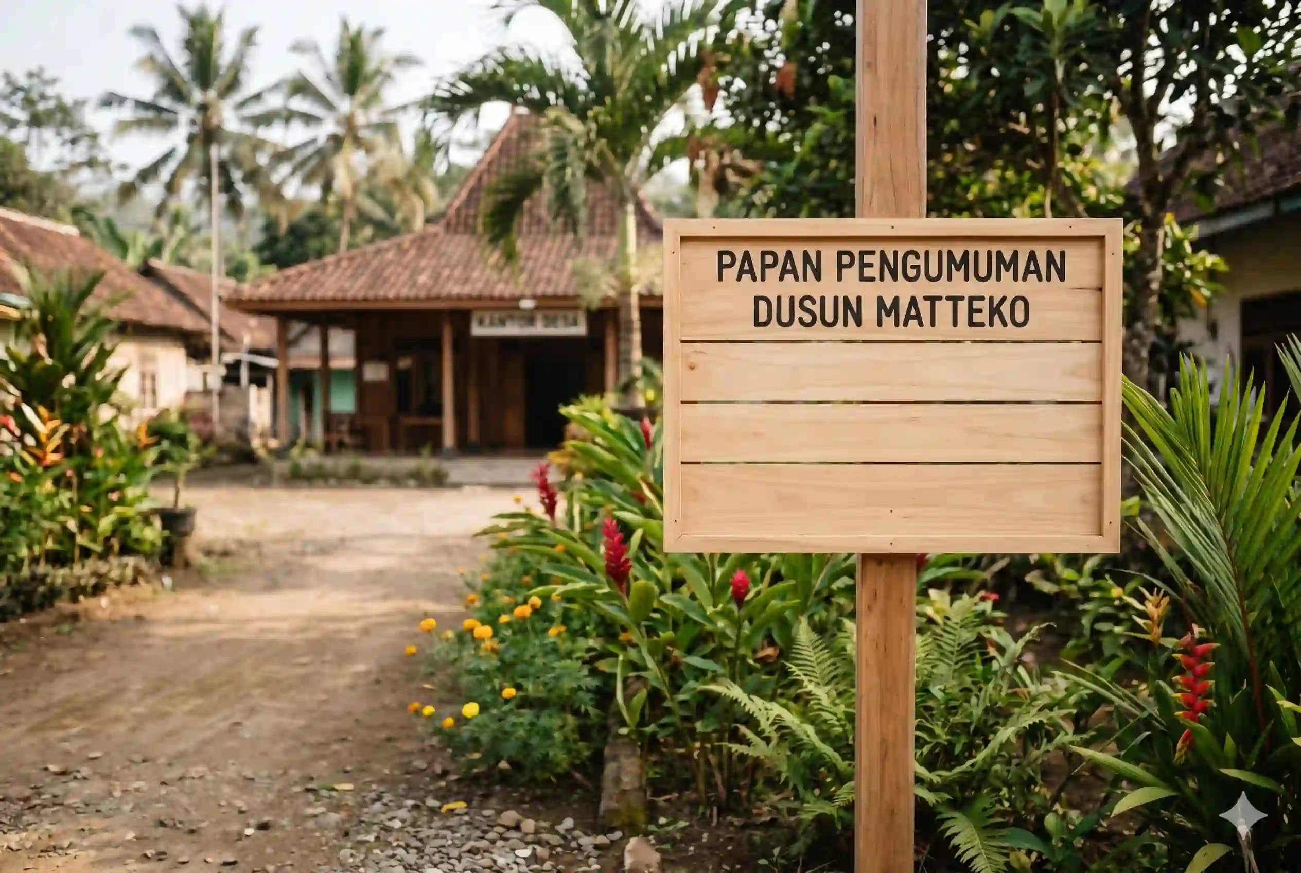 Pengumuman Dusun